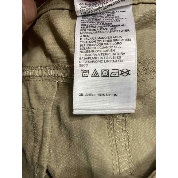 Northface Womens Bermuda Shorts Khaki Size 4‎ Hiking/outdoors - Picture 7 of 11